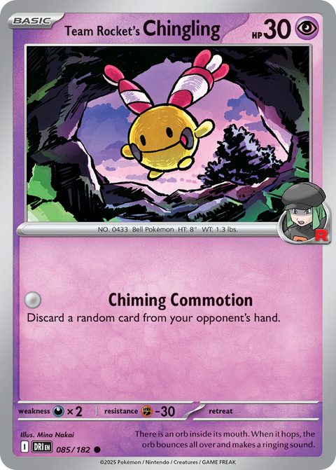 Team Rocket's Chingling - 085/182