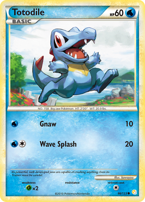 Totodile - 86/123