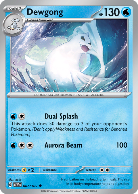 Dewgong - 087/165