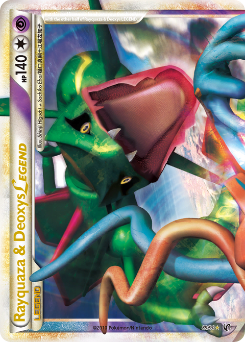 Rayquaza & Deoxys LEGEND - 89/90