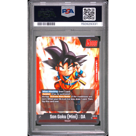 2024 DRAGON BALL SON GOKU (MINI) : DA FS06-01/97 PSA 10