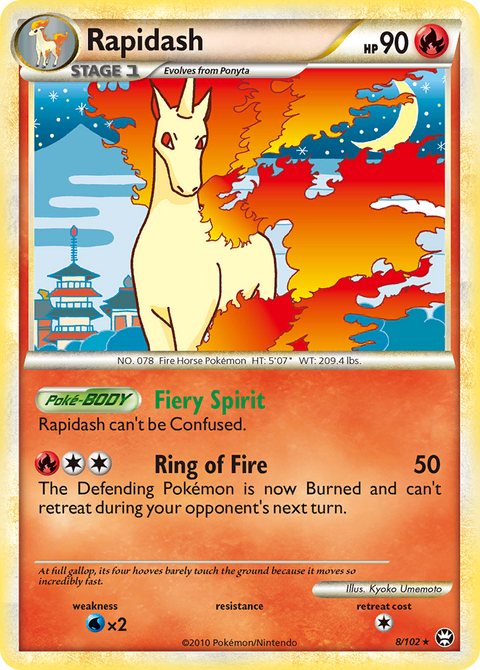 Rapidash - 8/102