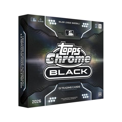 Topps: Chrome® 2026 Black Baseball - Hobby Box
