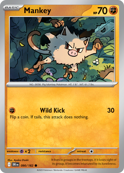 Mankey - 090/182