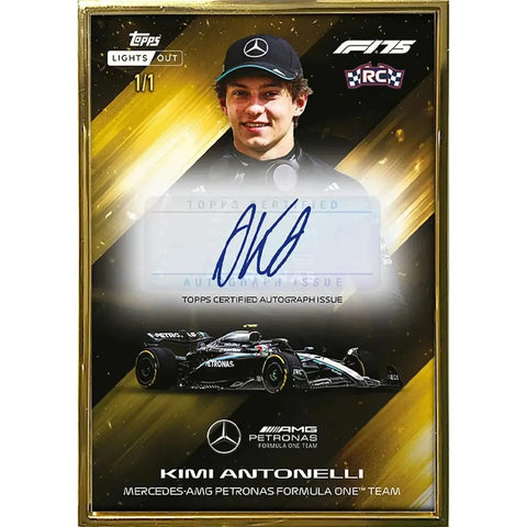 Topps: 2025 Lights Out Formula 1 F1-75 Box