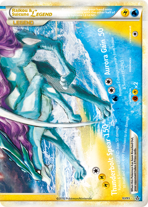 Raikou & Suicune LEGEND - 93/95