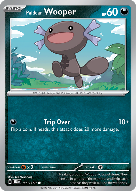 Paldean Wooper - 093/159