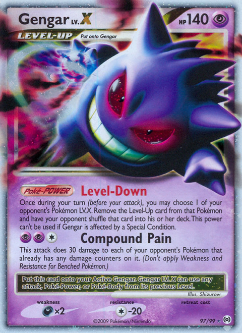 Gengar LV.X - 97/99