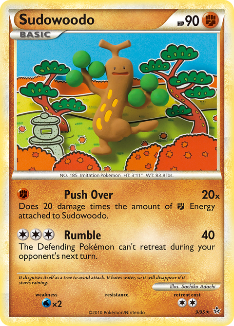 Sudowoodo - 9/95