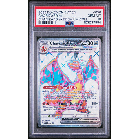 2029 POKEMON SCARLET VIOLET PROMO CHARIZARD EX SVP056 PSA 10