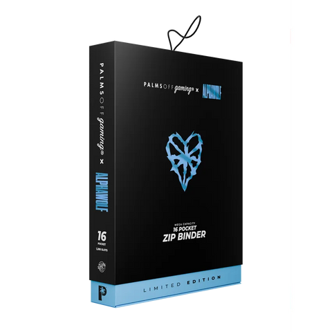 Limited Edition MEGA Capacity 16 Pocket Zip Binder - POG X Alpha Wolf