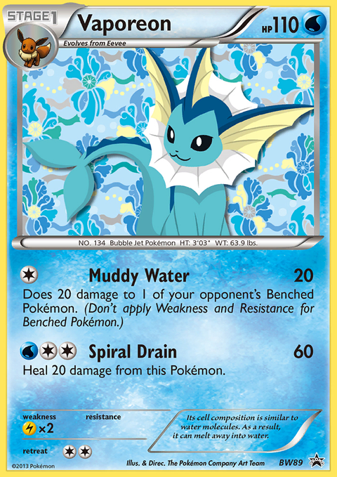 Vaporeon - BW89