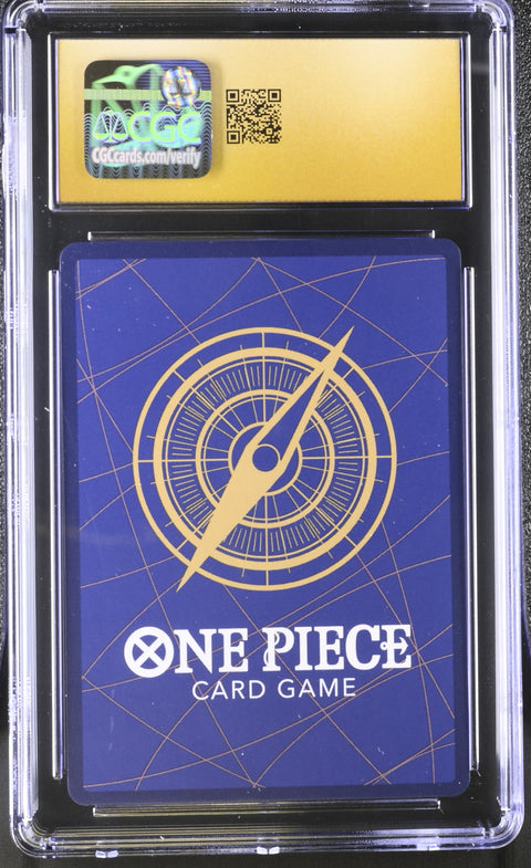 2022 ONE PIECE ROMANCE DAWN KAIDO ALTERNATE ART PARALLEL OP01-094 CGC 10