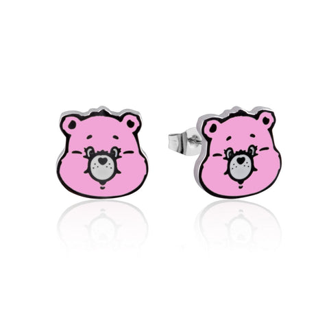 ECC Care Bears Cheer Bear Enamel Stud Earrings - Default Title