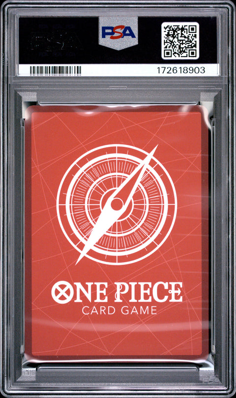 2025 ONE PIECE JAPANESE SABO ALTERNATE ART 004 PSA 10