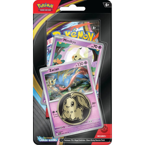 Pokemon TCG: Mega Evolution Chaos Rising - Two Promo Checklane Blister