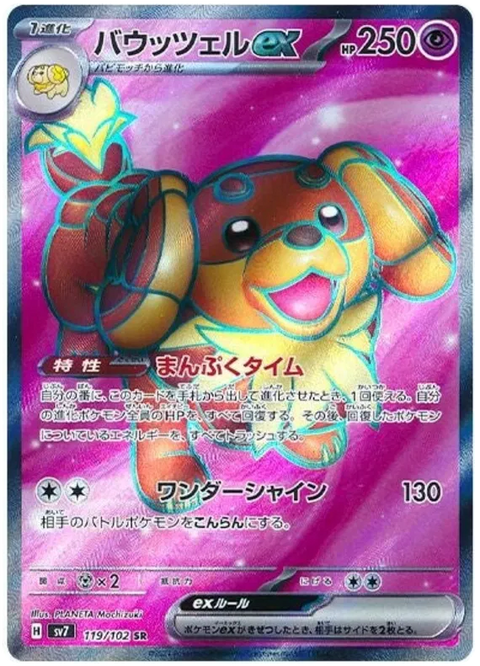 Dachsbun EX - 119/102 (JPN)