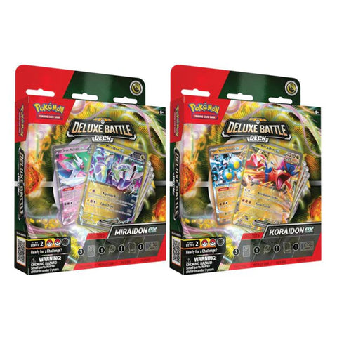 Pokemon TCG: Miraidon/Koraidon ex Deluxe Battle Deck