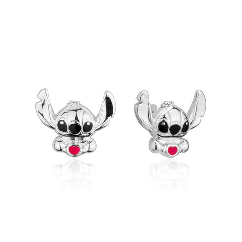 Disney Lilo and Stitch Heart Stud Earrings