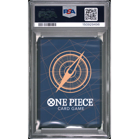 2025 ONE PIECE JAPANESE TRAFALGAR LAW ALTERNATE ART PRB02-002 PSA 10