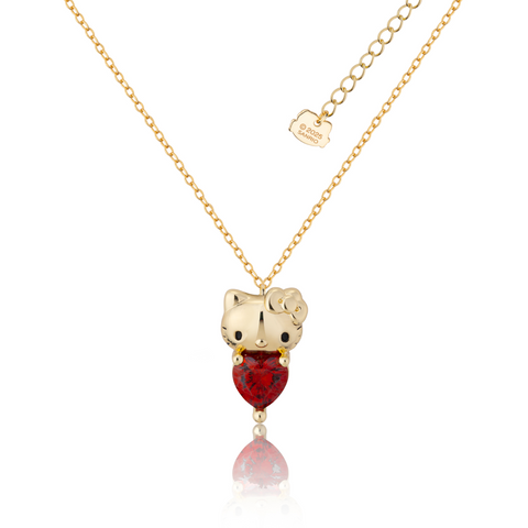 Sanrio Hello Kitty January Birthstone Necklace - Silver