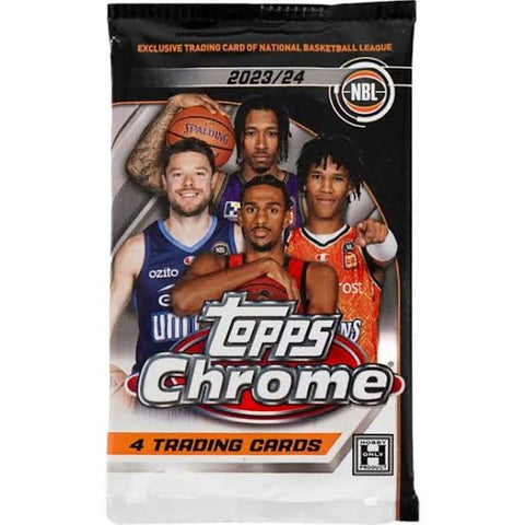 TOPPS 2024 NBL Basketball Cards - Chrome Booster Pack