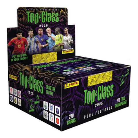 PANINI: Top Class EPL Soccer 2025 Trading Cards - Booster Box