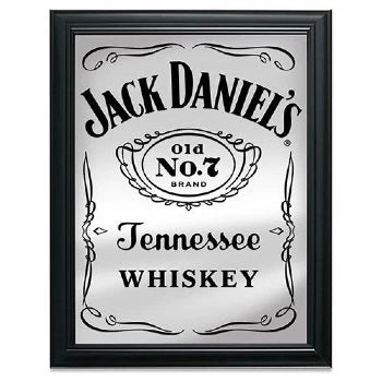 Jack Daniel's Tennessee Whiskey Framed Mirror