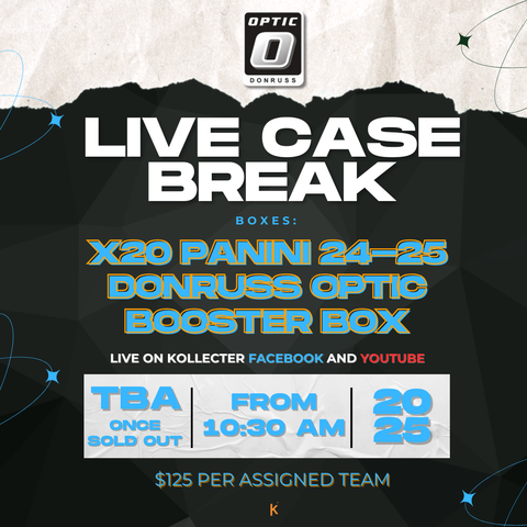 Case Break - 2025 Donruss Optic Basketball Booster Boxes