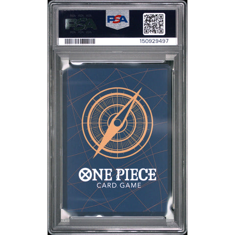 2024 ONE PIECE MONKEY D. LUFFY TREASURE RARE OP07-109 PSA 10