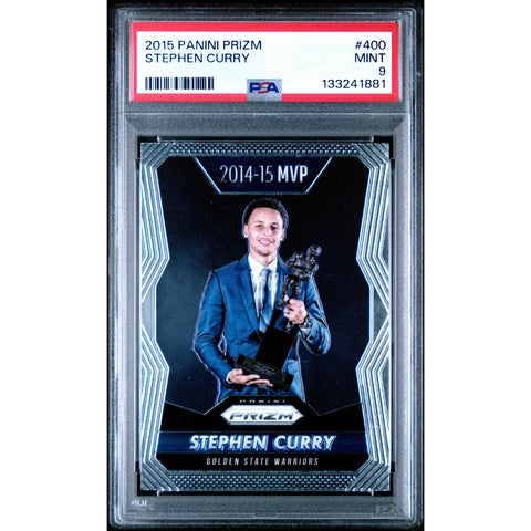 2015 PANINI PANINI PRIZM STEPHEN CURRY 400 PSA 9