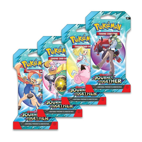 Pokemon TCG: Scarlet & Violet-Journey Together Sleeved Booster Pack (10 Cards)