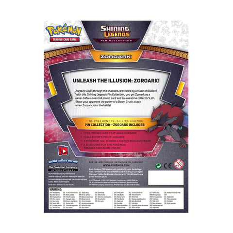 Pokemon TCG: Shining Legends Pin Collection Assorted