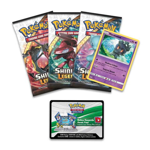 Pokemon TCG: Shining Legends Pin Collection Assorted