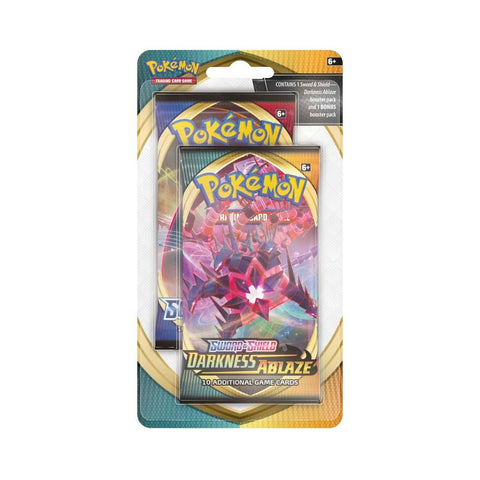 Pokemon TCG: Sword & Shield-Darkness Ablaze Booster Pack with Bonus Sword & Shield Booster Pack