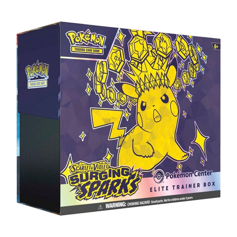 Pokemon TCG: Scarlet & Violet Surging Sparks Pokemon Center Elite Trainer Box