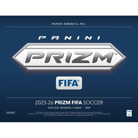 Panini: 2025-26 Prizm FIFA Soccer Retail Box