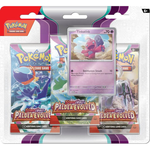 Pokemon TCG: Paldea Evolved - Three Booster Blister