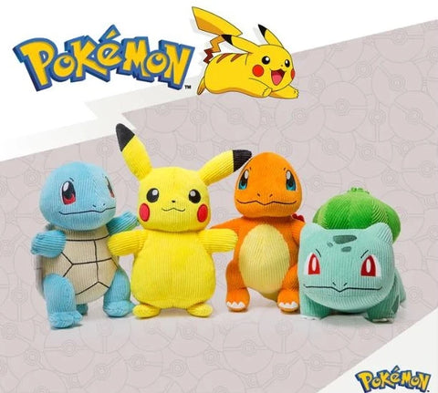 Pokemon: Corduroy Plush (Assorted)