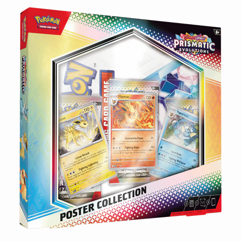 Pokemon TCG: Scarlet & Violet Prismatic Evolutions - Poster Collection