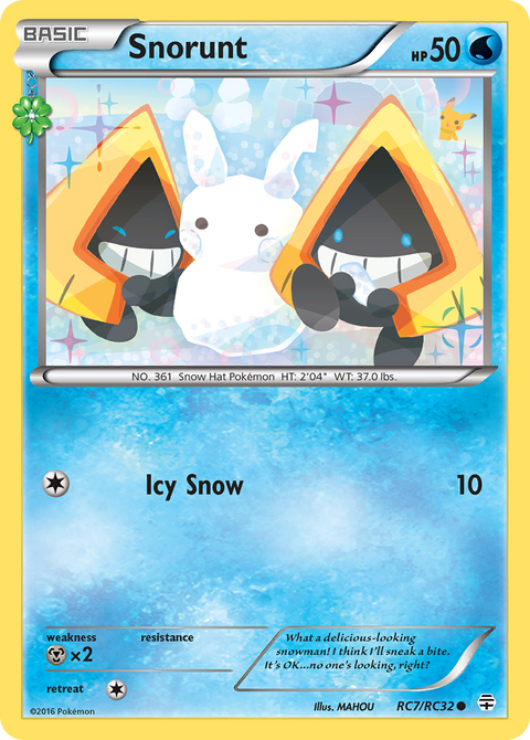 Snorunt - RC7/RC32