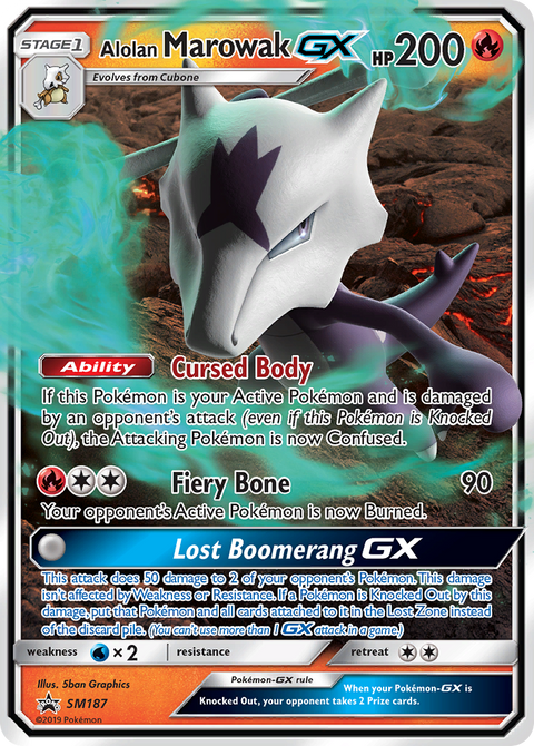 Alolan Marowak GX - SM187