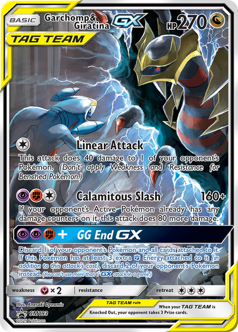 Garchomp & Giratina GX - SM193