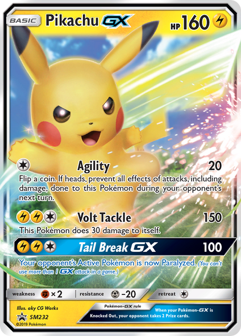 Pikachu GX - SM232
