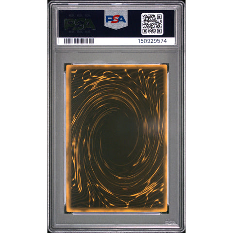 2023 YUGIOH THE WINGED DRAGON OF RA QUARTER CENTURY SECRET RARE EN003-110 PSA 7