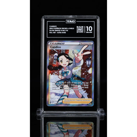 2022 POKEMON SILVER TEMPEST CANDICE 189/195 TAG 10