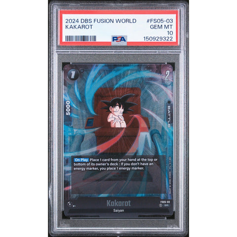 2024 DRAGON BALL KAKAROT FS05-03/97 PSA 10