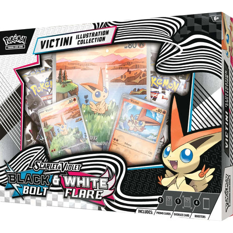 Pokemon TCG: Black Bolt & White Flare Unova Victini Illustration Collection