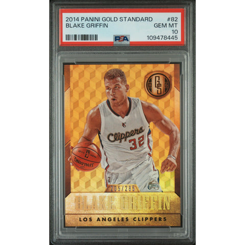 2014 PANINI GOLD STANDARD BLAKE GRIFFIN 82 PSA 10