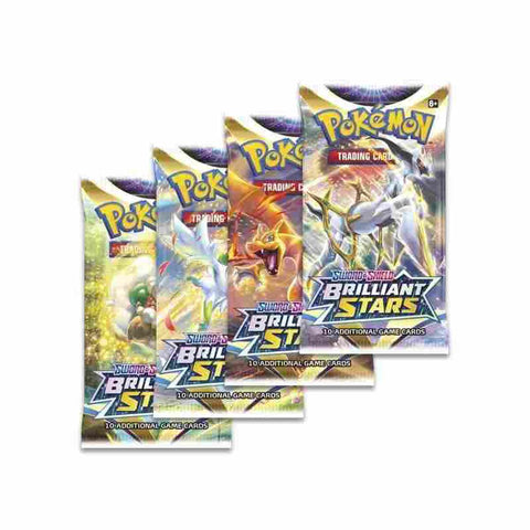 Pokemon TCG: Sword & Shield Brilliant Stars Booster Pack Art Set